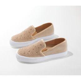 Gold Studded Slip-On, , large