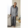 Black & White Pajamas & Robe by Steve Harvey, , large