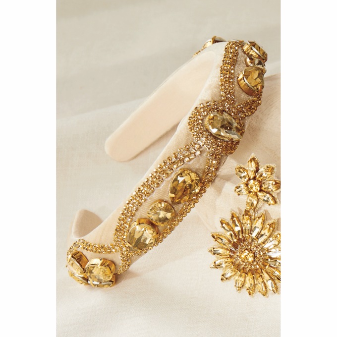 Crystal Bead/Fabric Collection, , large