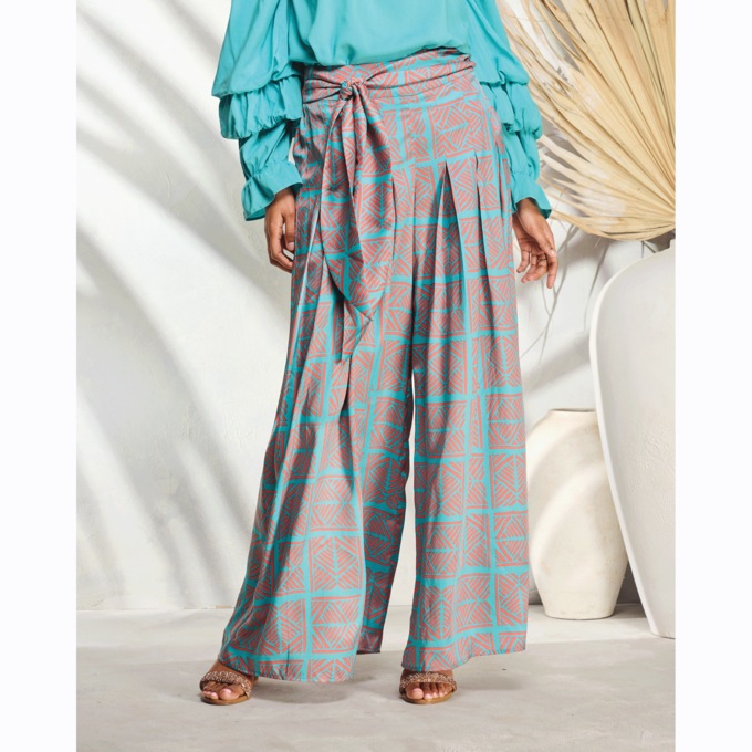 Amari Wide Leg Pant, , large