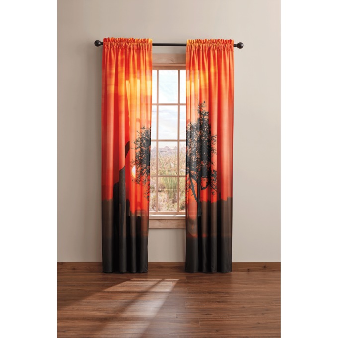 Safari Sunset Panel Pair, , large