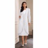 Lelina Pearl Mesh Jacket Dress, White, large