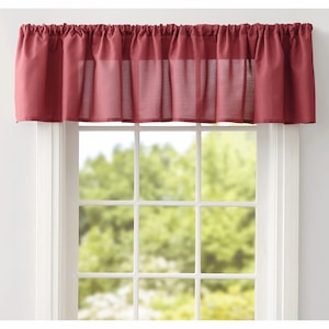 Faith Ombré Semi-Sheer Valance, , large