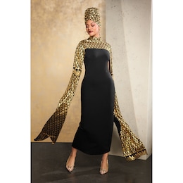 Nuru Dress and Headwrap, , large