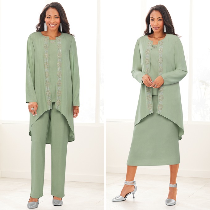 Ameeka Embellished Wardrober, , large