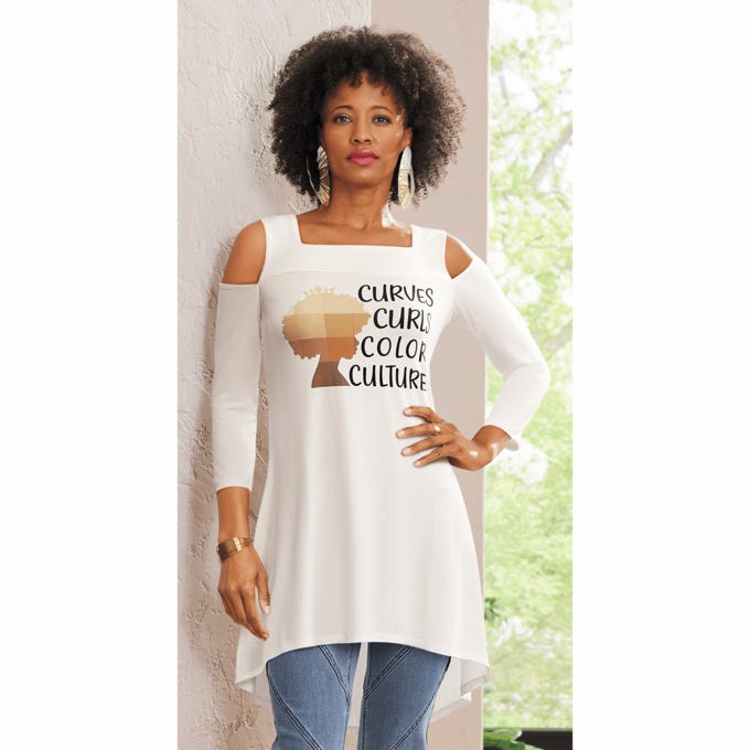 Beauty in Every Shade Tunic, , large
