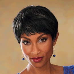 Vivica Fox Carita Wig, Off Black, large