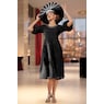 Renira Lace Fit-and-Flare Dress and Hat, , large