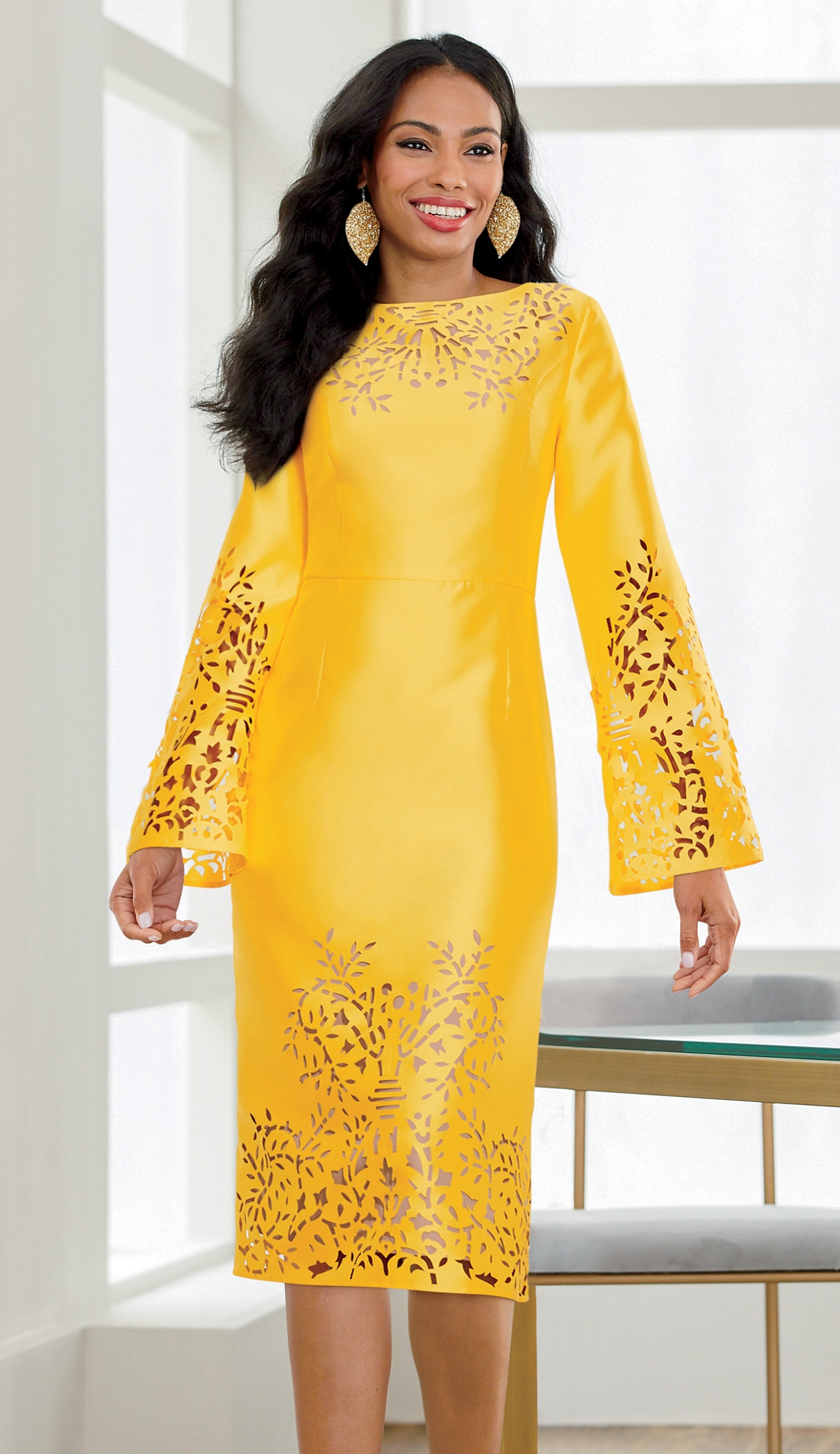 Latoya Cutwork Dress | ASHRO