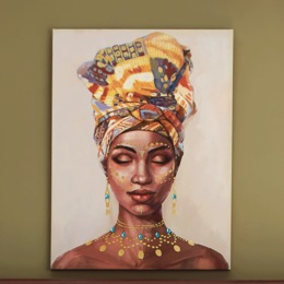 Jeweled Queen Wall Art, , large