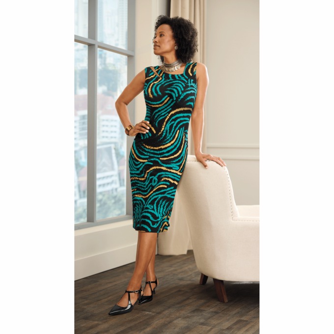 Contessa Sheath Dress, , large