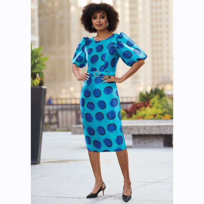 Lorinda Sheath Dress, , large