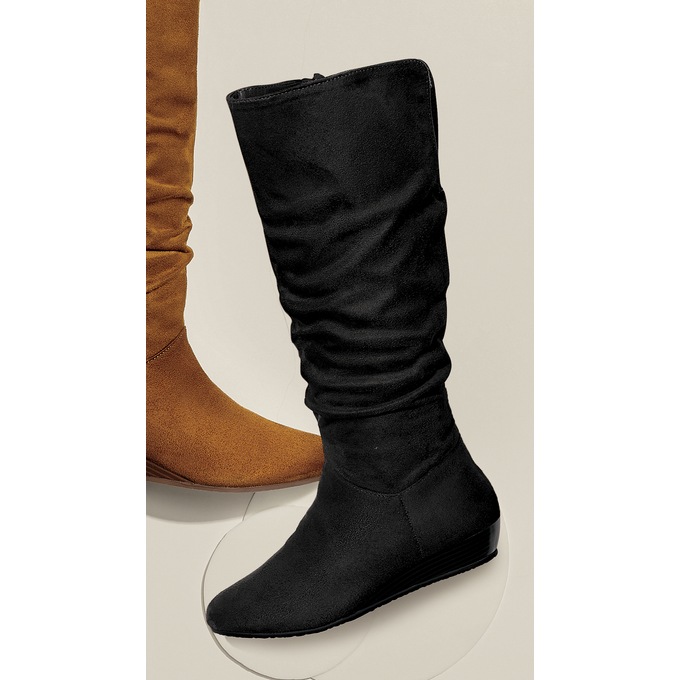 Amanda D'Laurie Tall Scrunch Boot, , large