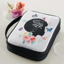 God is Within Her Bible Cover, , large