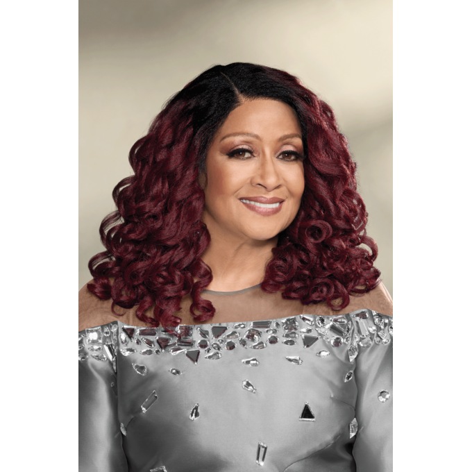 Dorinda Clark-Cole Champagne Wig, , large