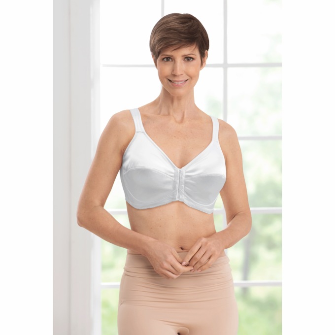 Instant Shaping by Plusform Full-Coverage Satin Bra, , large