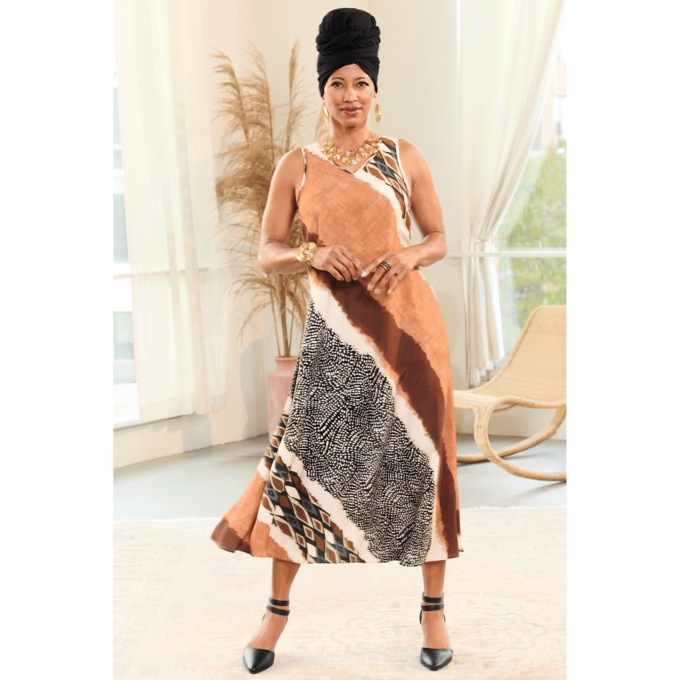 Awele Easy A-Line Dress, , large