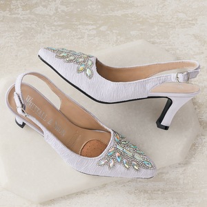 Whittall & Shon Gem-Top Slingback, , large