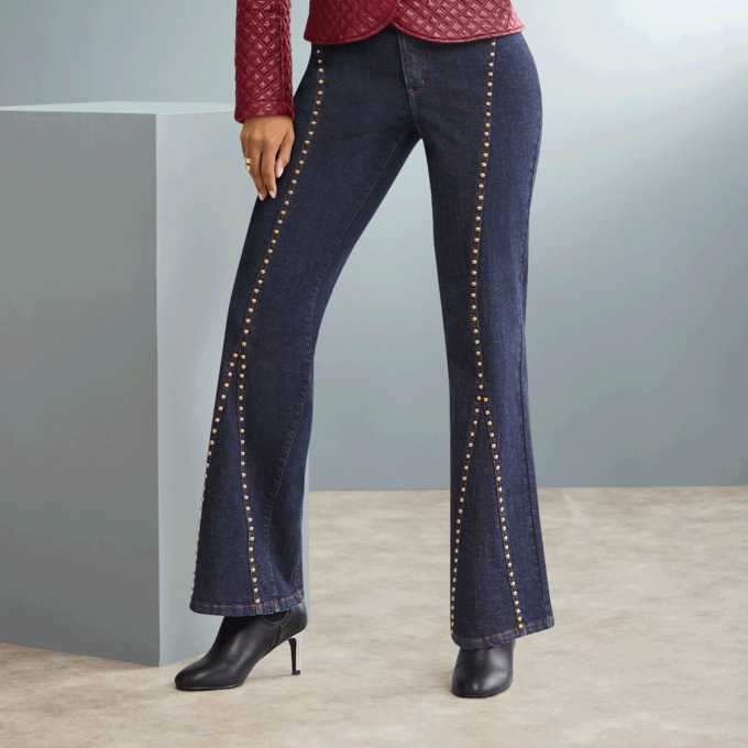 Aisha Flare Jean, , large