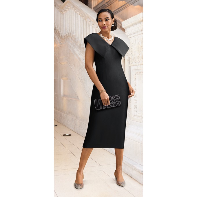 Milicent Chic Sheath Dress, , large