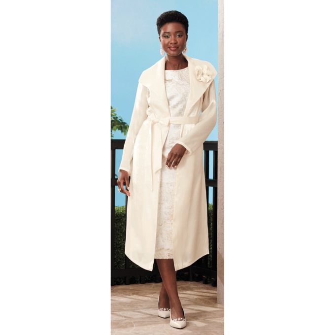 Omaye Organza Jacket Dress, , large
