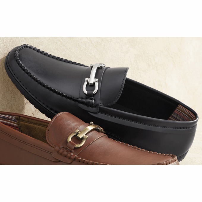 Stacy Adams Men's Delano Moccasin Bit Slip-On, , large