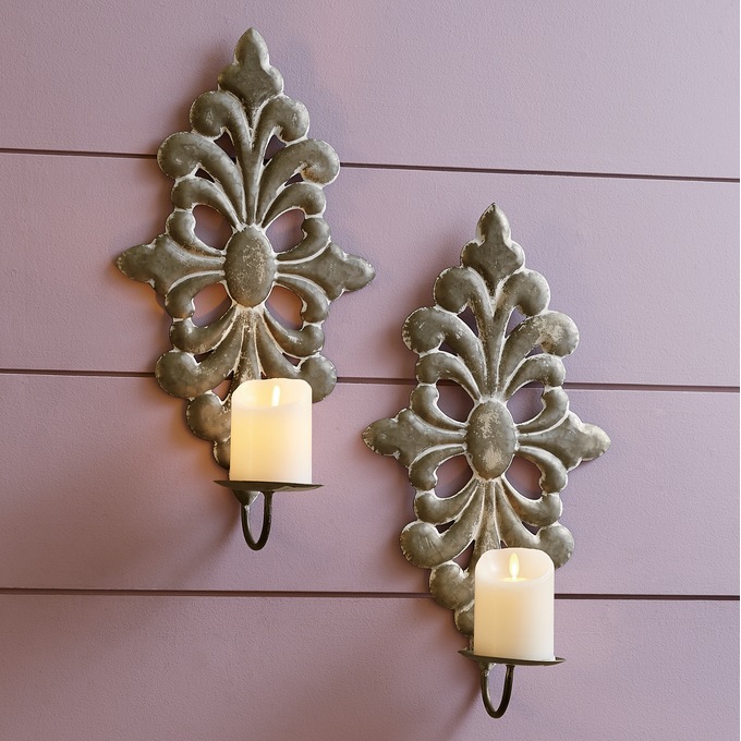 Set of 2 Valerie Wall Sconces, , large