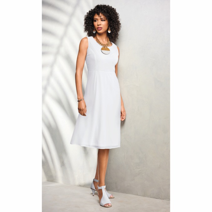 Ruffle Duster Jacket Dress, , large