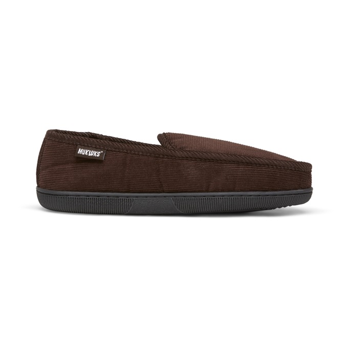 Corduroy Slipper by MUK LUKS, Brown, large