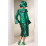 Cecile Pegged Skirt Set for Women with Asymmetrical Jacket, , large