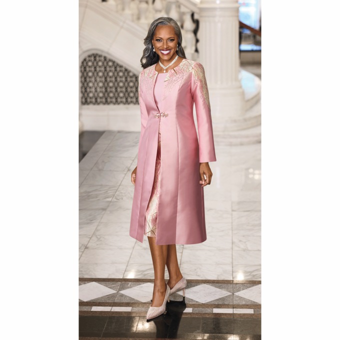 Kenora Jacquard Jacket Dress, , large