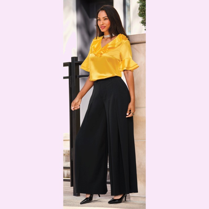 Willow Wide Leg Pant, , large