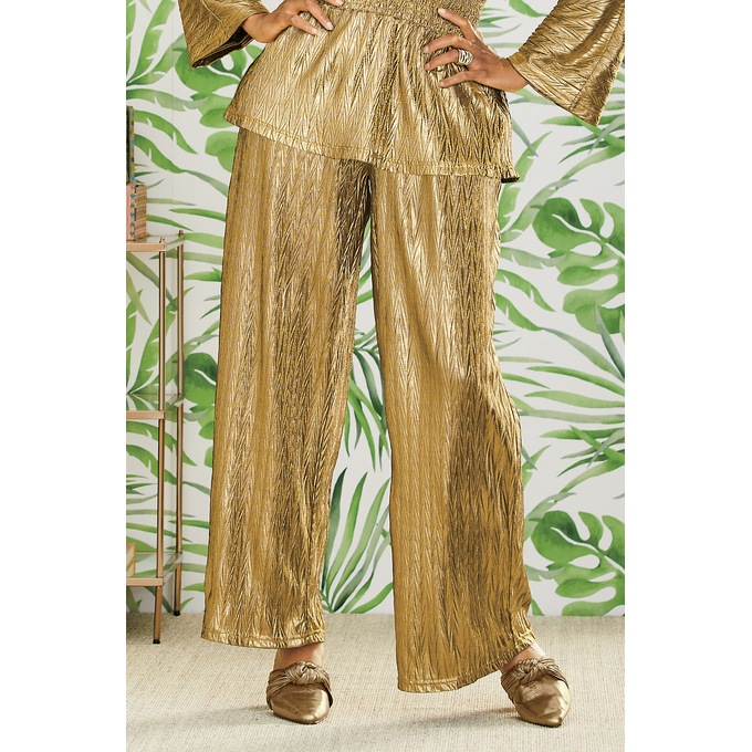 Chavah Foil Print Pant, , large