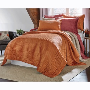 Vienna Velvet Oversized Quilt, , large