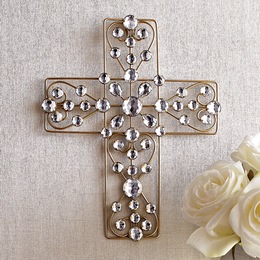 Gem Wall Cross, , large
