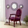 Round Gem Mirrored Sconce, , large