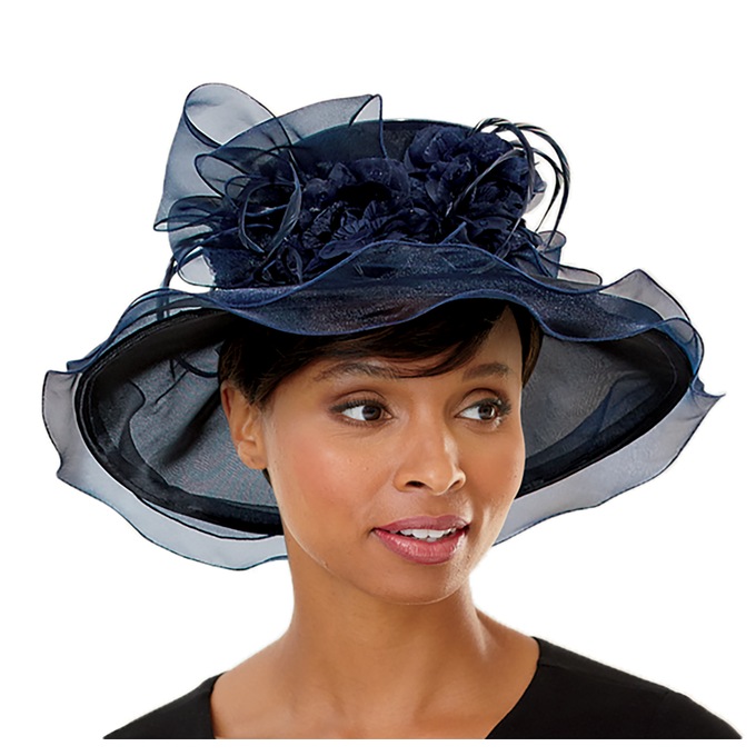 Mabelina Hat, Navy, large