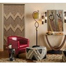 Chevron Beaded Room Screen, , large