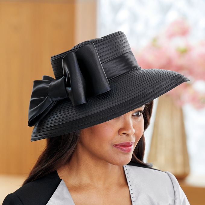 Satin Hat, , large