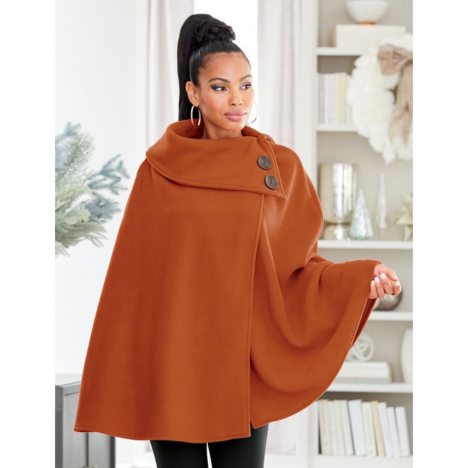 Button-Collared Cape, , large