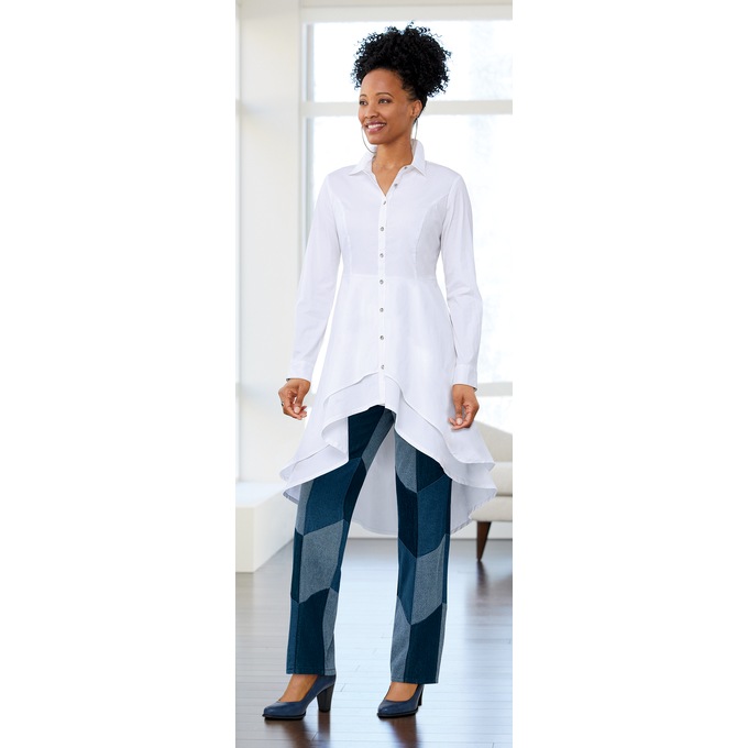 Patchwork Jean, , large