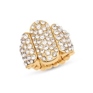 Crystal Bar Stretch Ring, , large
