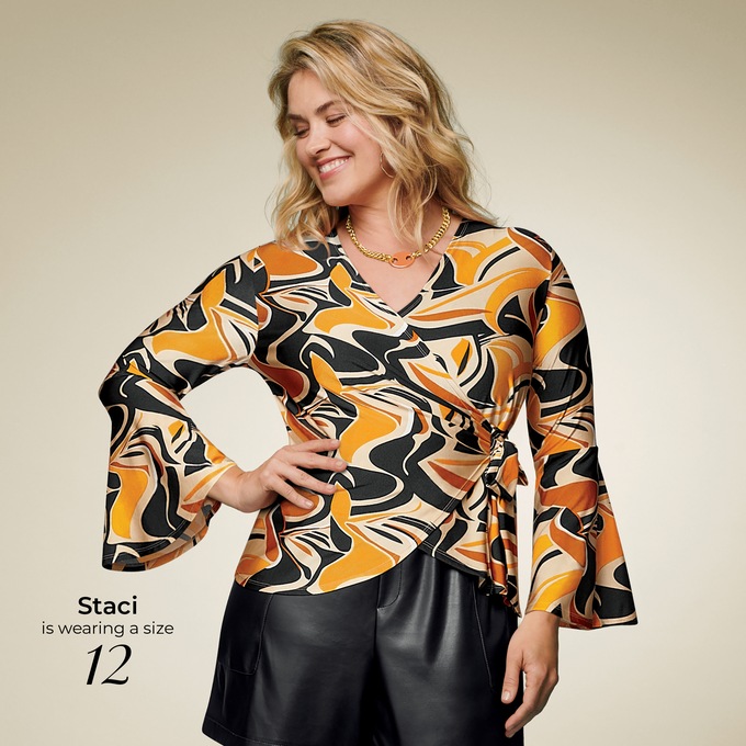 Goldie Tie Top, , large