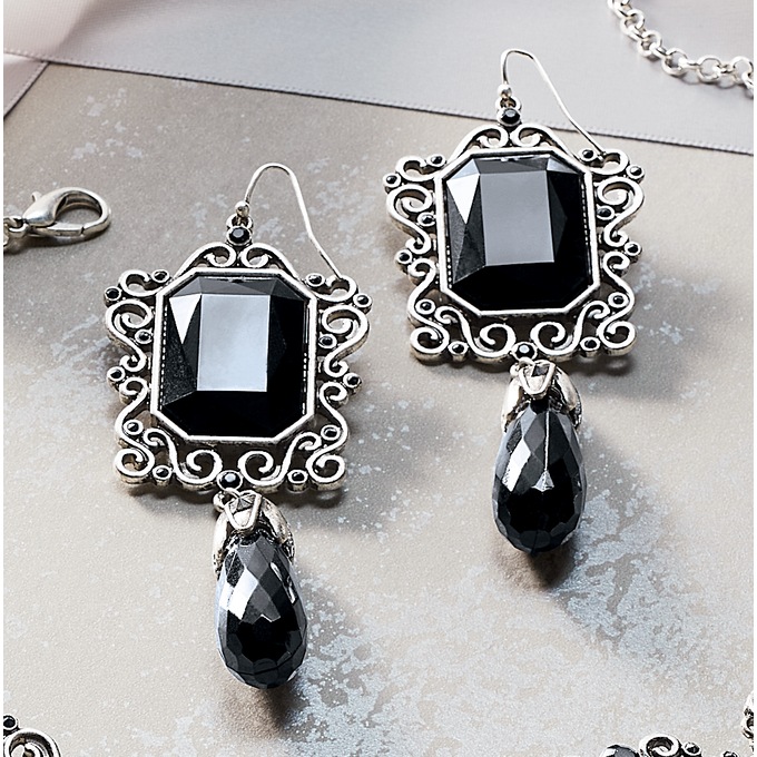 Marquise Faux Stone Earring, , large