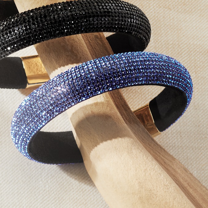 Crystal Color Bracelet, Blue, large