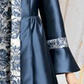 Shakese Metallic-Jacquard 2-Piece Midi Jacket Dress with Bell Cuffs, , large