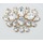 Clear Cluster Goldtone