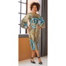 Abena Belted Sheath Dress, , large