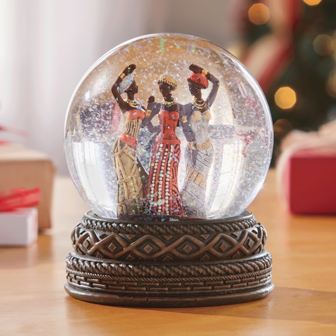 Global Sisters Waterglobe, , large