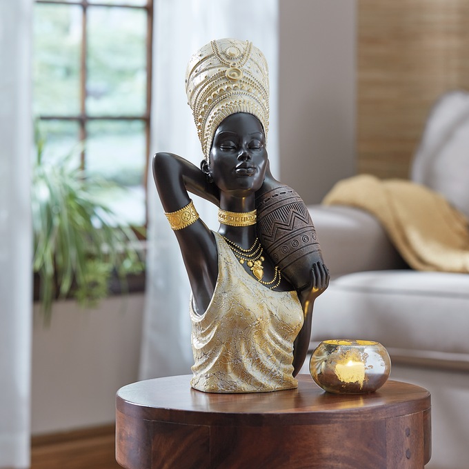 Global Lady Bust, , large